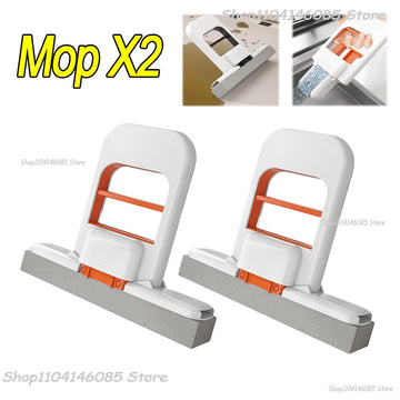 2 Pcs Orange Mop